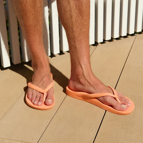 Arch Support Flip Flops - Classic - Peach
